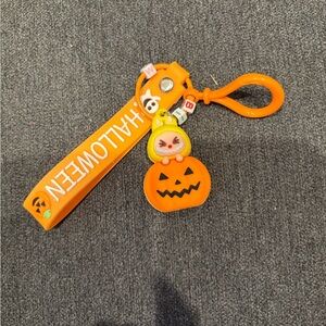Halloween Labubu Pumpkin Bag Charm